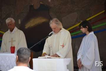 Misa y procesión de la Virgen de la Paloma en La Viña (Foto Francisco Javier Santana)